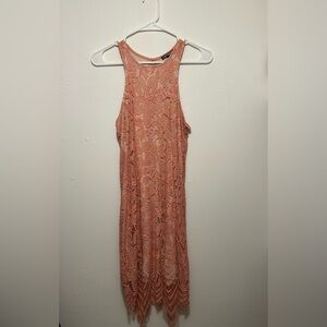 NWOT EXPRESS PINK LACE DRESS